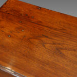 Victorian brass bound teak trunk - Image 3