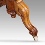 Victorian burr walnut Sutherland table - Image 6