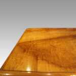 Victorian burr walnut Wellington chest - Image 9
