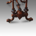 Victorian burr walnut card-table Now Sold - Image 6