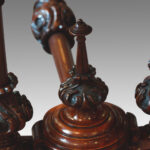 Victorian burr walnut card-table Now Sold - Image 12