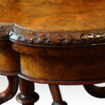Victorian burr walnut card-table Now Sold - Image 8