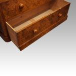 Victorian walnut chest of drawers - Image 4