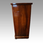 Victorian burr walnut chest of drawers - Image 5