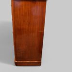 Victorian Burr Walnut Chest of Drawers – Elegant Antique Storage with Hidden Plinth Drawer - Image 3