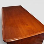 Victorian burr walnut chest of drawers - Image 2