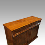 Victorian burr walnut chiffonier sideboard - Image 10