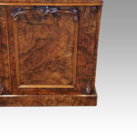 Victorian burr walnut chiffonier sideboard - Image 7