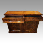 Victorian burr walnut chiffonier sideboard - Image 6