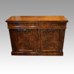 Victorian burr walnut chiffonier sideboard - Image 4