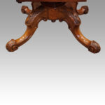 Victorian burr walnut coffee table - Image 3