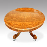 Victorian burr walnut coffee table - Image 7