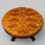 Victorian burr walnut coffee table - Image 3