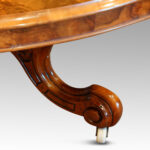 Victorian burr walnut coffee table - Image 3