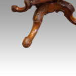 Victorian burr walnut coffee table - Image 8