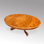 Victorian burr walnut coffee table - Image 2