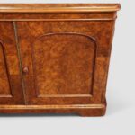 Victorian burr walnut cupboard - Image 6