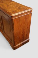 Victorian burr walnut cupboard - Image 4