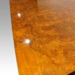 Victorian burr walnut dwarf housekeepers cupboard - Image 12