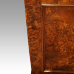 Victorian burr walnut pedestal desk - Image 10