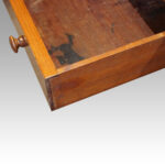 Victorian burr walnut pedestal desk - Image 11