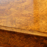 Victorian burr walnut side table - Image 9