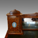 Victorian burr walnut bon heur du jour - Image 10
