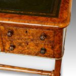 Victorian burr walnut bon heur du jour - Image 8