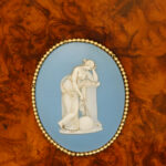 Victorian burr walnut bon heur du jour - Image 2