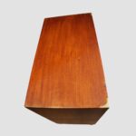 Victorian teak campaign chest - Image 8
