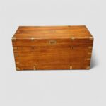 Victorian camphor wood campaign chest