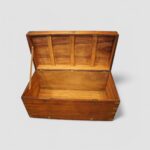 Victorian camphor wood campaign chest - Image 4