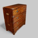 Victorian camphor wood military chest - Image 9