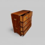 Victorian camphor wood military chest - Image 7