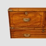 Victorian camphor wood military chest - Image 3