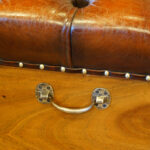 Victorian camphor wood ottoman - Image 2