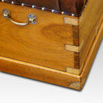 Victorian camphor wood ottoman - Image 3