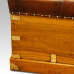 Victorian camphor wood ottoman - Image 7