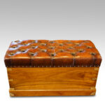 Victorian camphor wood ottoman - Image 8