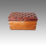 Victorian camphorwood Ottoman trunk