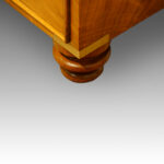 Victorian camphorwood brass bound campaign chest - Image 7