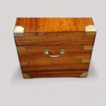 Victorian camphorwood campaign trunk - Image 7