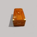 Victorian camphorwood campaign trunk - Image 8