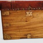 Victorian camphorwood ottoman - Image 8