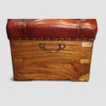 Victorian camphorwood ottoman - Image 6