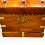 Victorian camphorwood ottoman - Image 5