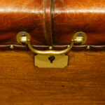 Victorian camphorwood ottoman - Image 4