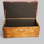 Victorian camphorwood ottoman - Image 5