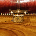 Victorian camphorwood ottoman - Image 7