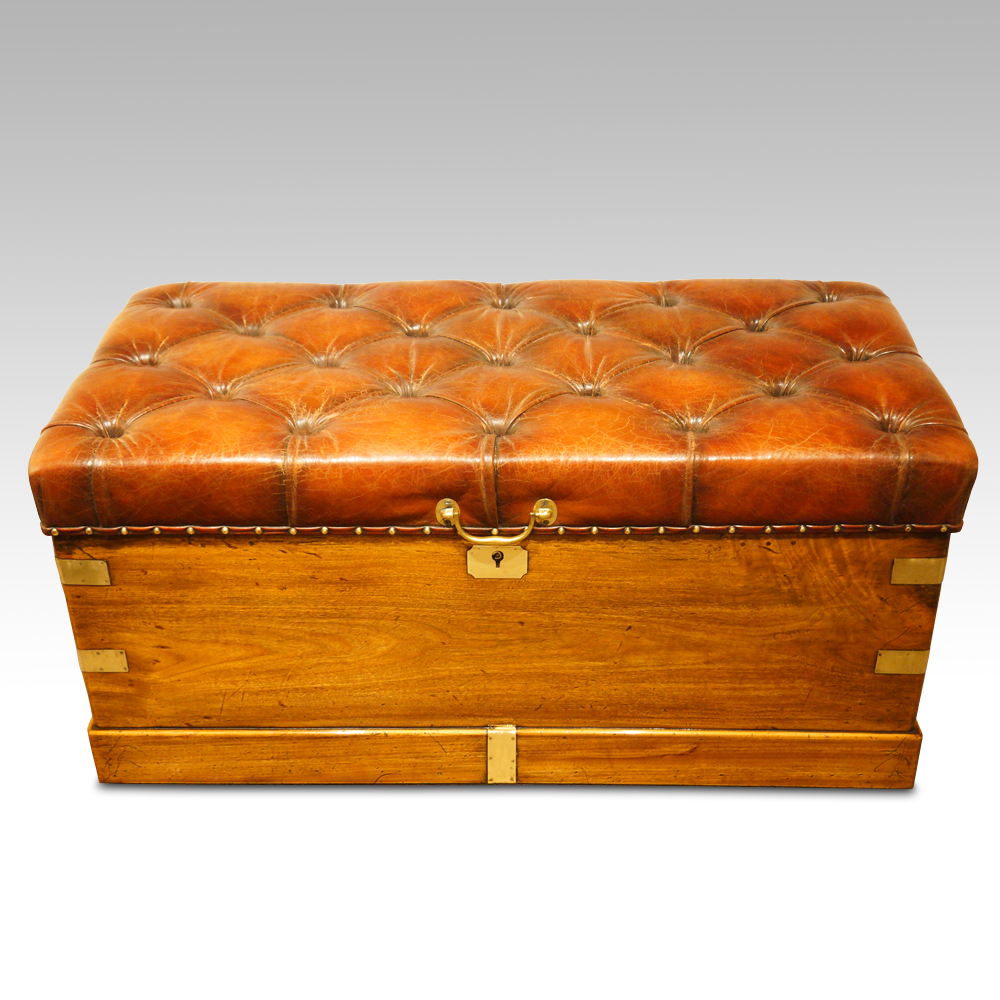 Victorian-camphorwood-ottoman.jpg Victorian camphorwood ottoman - Image 1